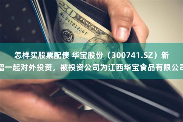 怎样买股票配债 华宝股份（300741.SZ）新增一起对外投