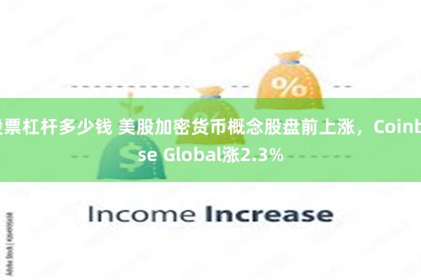股票杠杆多少钱 美股加密货币概念股盘前上涨，Coinbase